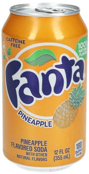 Fanta - Pineapple USA 355ml